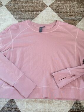 Sweaty Betty Dusty Pink Pullover Top